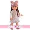 Bambola Llorens 35 cm - Sara con vestito e gilet