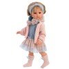 Llorens bambola 37 cm - Daniela con vestito rosa e blu