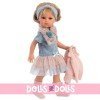Llorens bambola 37 cm - Daniela con vestito rosa e blu