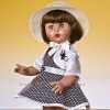 Bambola Mariquita Pérez 50 cm - Con vestito a rombi e cappello