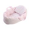 Complementi bambola Así da 30 a 36 cm - Navicella bifacciale cachemir rosa