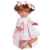 Bambola Así 46 cm - Noor con vestito rosa e grembiule bianco
