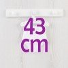 Completo per bambola Así 43 cm - Fiocchi intimo per bambole María e Pablo