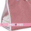 Complementi per bambola Así - Porta pannolini arpa rosa con stelle bianche
