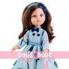 Bambola Paola Reina 32 cm - Las Amigas - Carol con vestito stampato blu
