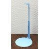 Supporto per bambole in metallo 2299 celeste per tipo Barbie