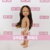 Bambola Vestida de Azul 28 cm - Carlota bruna senza vestiti