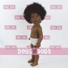 Bambola Vestida de Azul 33 cm - Paulina afro-americana senza vestiti