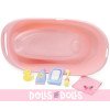 Accessori per bambole JC Toys - Vaschetta da bagno con 5 accessori