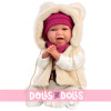 Bambola Llorens 42 cm - Neonata Mimi sorride “Orsetto Love”