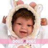 Bambola Llorens 44 cm - Neonata Tala sorride con pigiama da giraffa