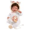 Bambola Llorens 44 cm - Neonata Tala sorride con pigiama da giraffa