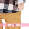 Bambolo Lucky Doggy 37 cm - Lucky Andy - Uomo di stile