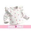 Completo per bambola Lucky Kitty 38 cm - Vintage Rose