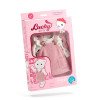 Completo per bambola Lucky Kitty 38 cm - Vintage Rose