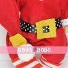 Bambola Marina & Pau 26 cm - Nenotes Christmas Edition - Babbo Natale