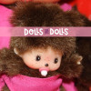 Bambola Monchhichi 20 cm - Mamma con bambino in rosa