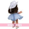 Bambola Mariquita Pérez 50 cm - Set di gonne blu