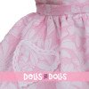 Bambola Mariquita Pérez 50 cm - Abito floreale rosa