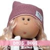 Bambola Nines d'Onil 30 cm - Mia ARTICOLATA Bionda con mascotte