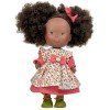 Bambola Nines d'Onil 30 cm - Pippa Campo con abito fucsia