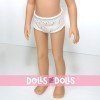 Accessori per bambola Paola Reina 32 cm - Las Amigas - Set di tre mutandine bianche