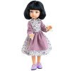 Bambola Paola Reina 32 cm - Las Amigas Articolata - Carina in un abito floreale viola