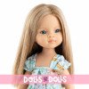 Bambola Paola Reina 32 cm - Las Amigas - Roxana in abito floreale blu