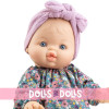 Bambola Paola Reina 34 cm - Gordis - Raky con un vestito a fiori multicolori