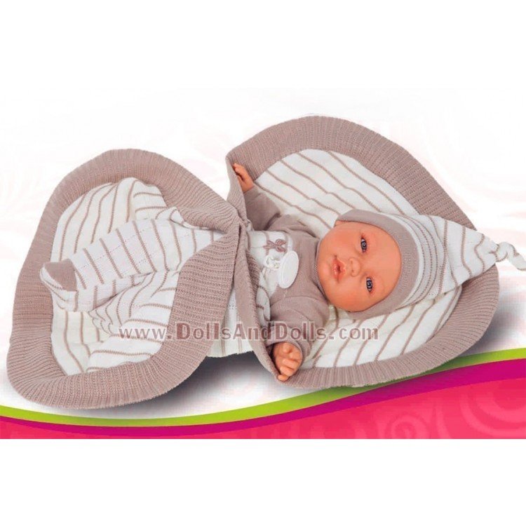 Bambola Antonio Juan - Bimbo con coperta
