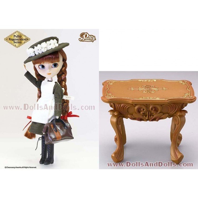 Serie Rigenerazione - Anne Pullip RE814 + Mesita marrón