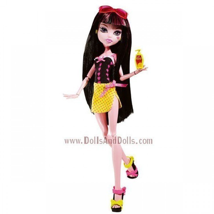 Draculaura MH Gloom Beach Dolls And Dolls Negozio di Bambole da collezione