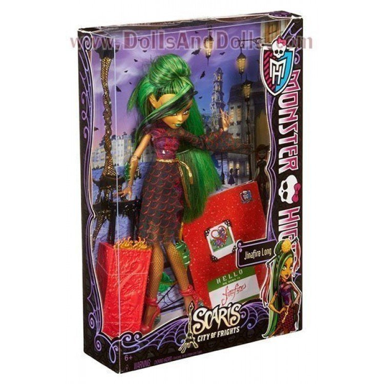 Bambola Monster High 27 cm - Jinafire Long Scaris Deluxe