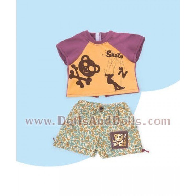 Ropita fashion Nenuco - Conjunto mimetizado