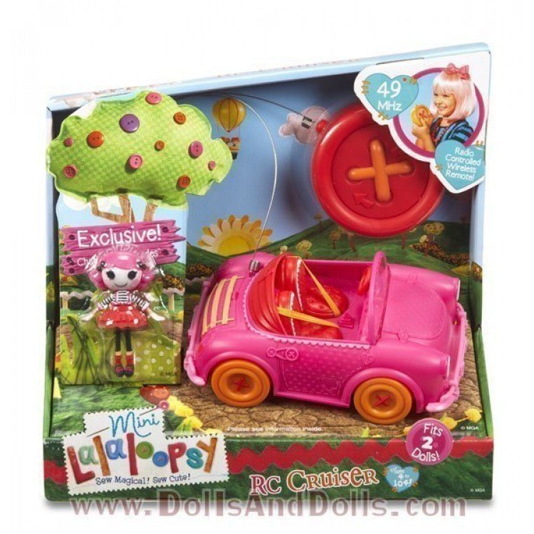 Mini auto rosa con radiocomando