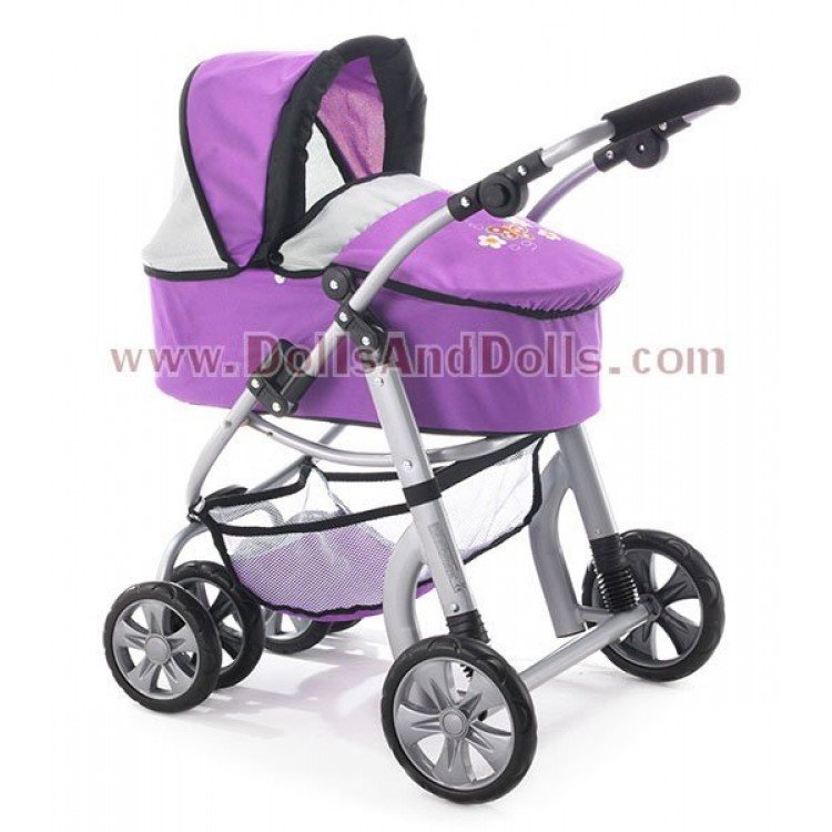 Combi de silla y capazo Chic Joyrider Morado