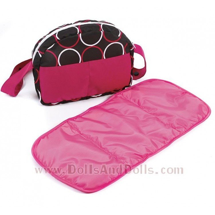 Bolso círculos Fucsia para Cochecito Chic