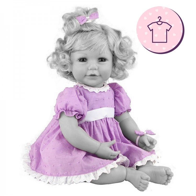 Vestiti per bambole Adora Toddler 51 cm - Abito lilla