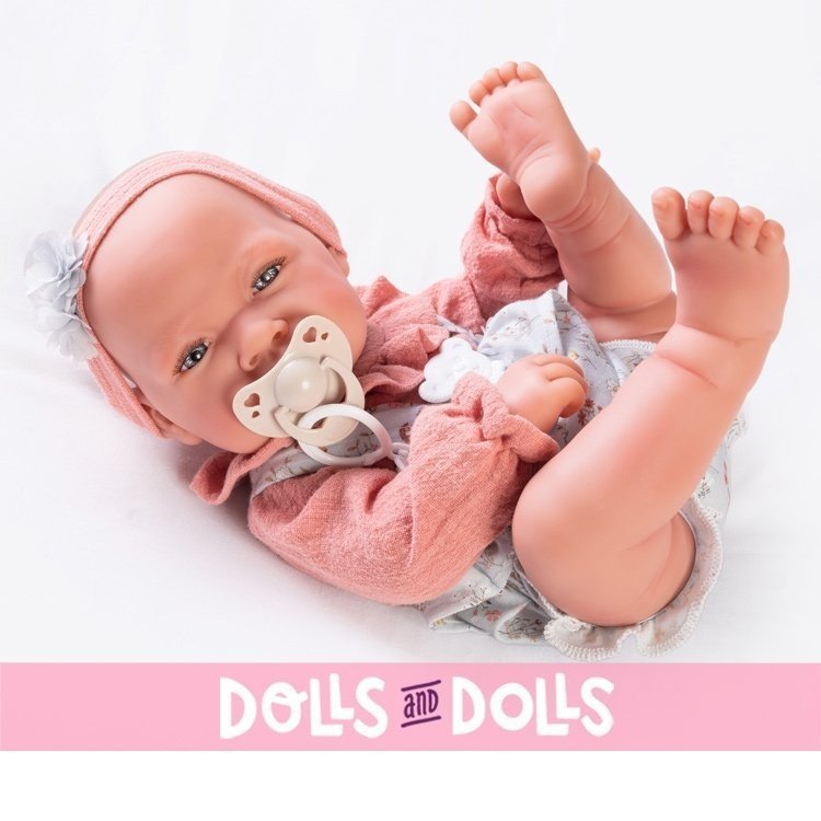 Bambola Antonio Juan 42 cm - Neonato con coperta primaverile