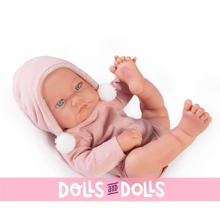 Bambola Antonio Juan 42 cm - Sacco nanna neonato con maniche invernali