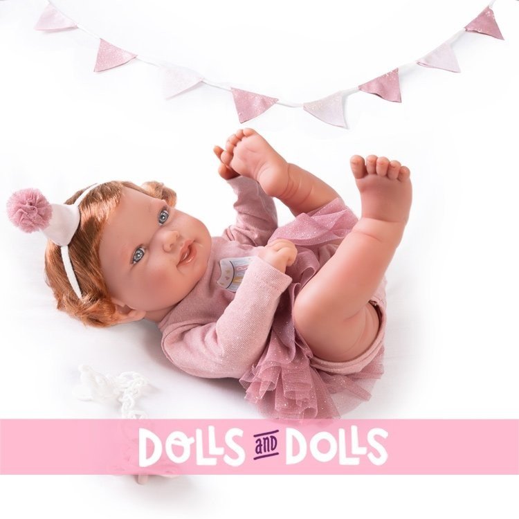 Bambola Antonio Juan 42 cm - Buon compleanno Pipa neonata