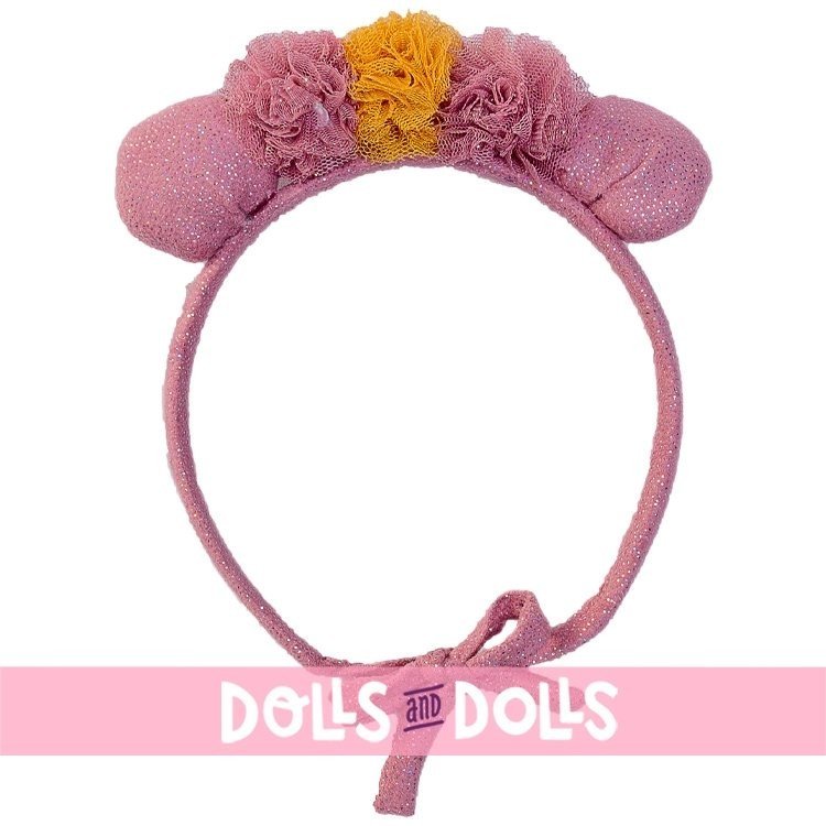 Bambola Antonio Juan 42 cm - Fata Pipa neonata con diadema per voi