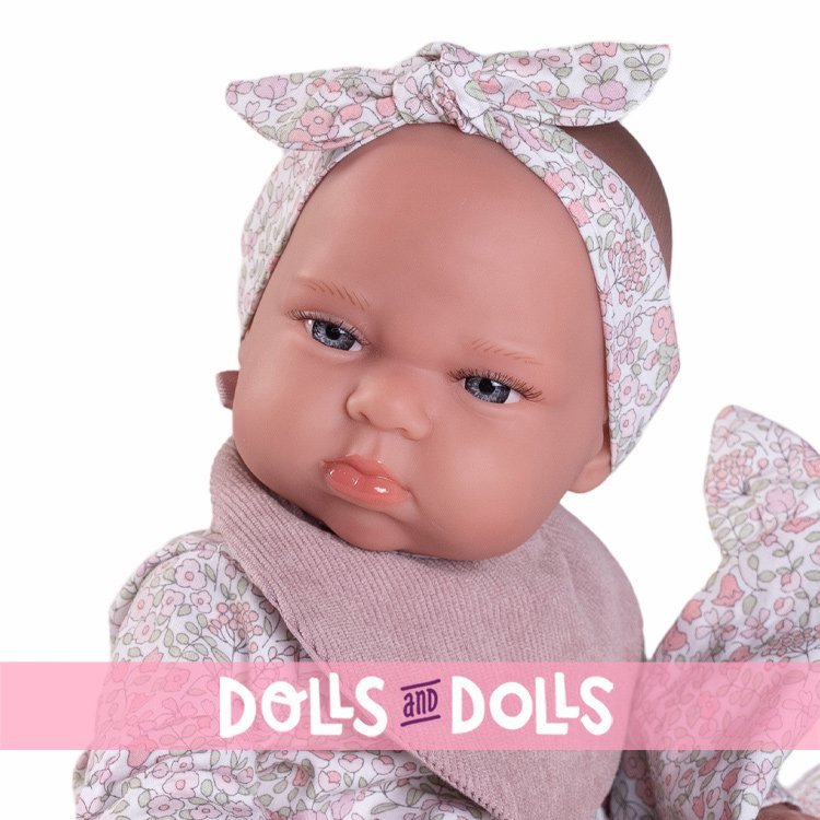 Bambola Antonio Juan 34 cm - Tufi con palline e pettorina