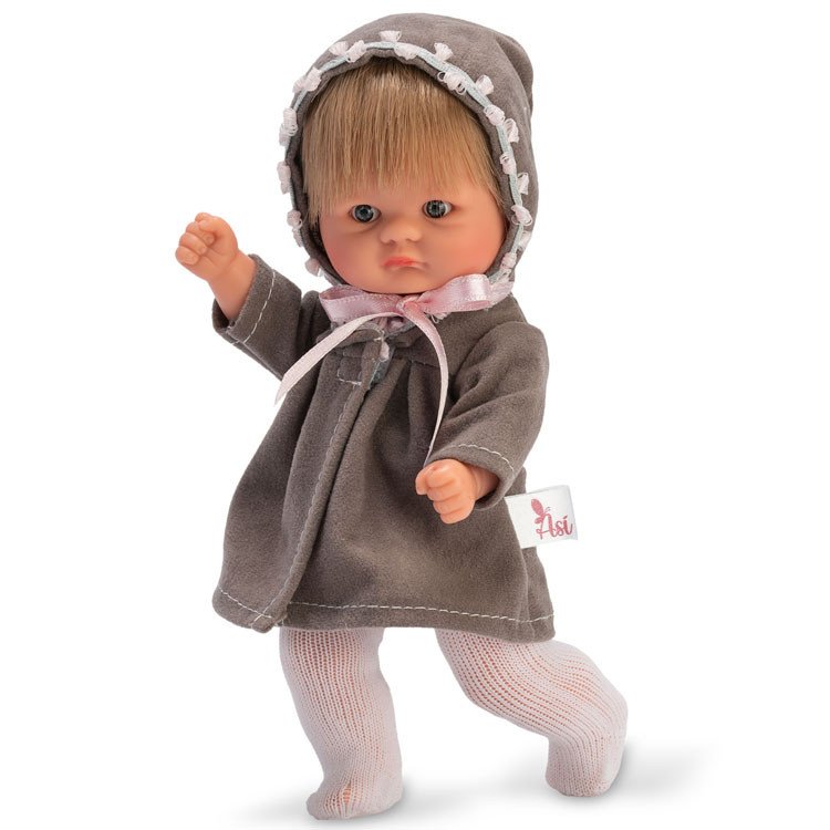 Bambola Así 20 cm - Bomboncín in cappotto grigio