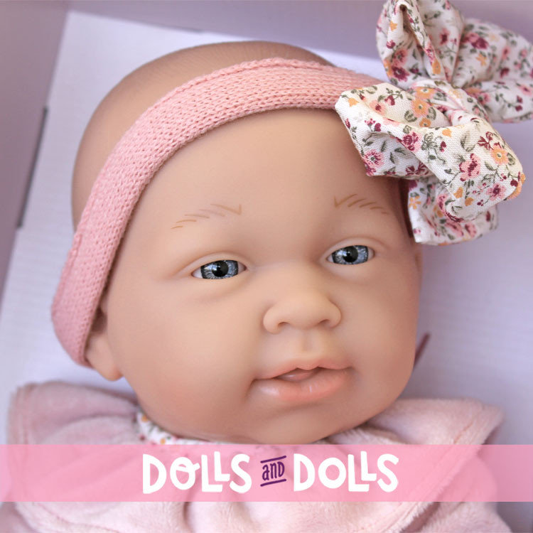 Bambola Así 40 cm - Matti con tutina rosa e portaciuccio