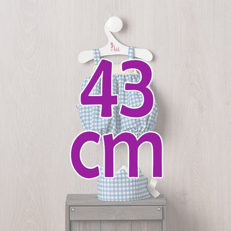Completo per bambola Así 43 cm - Completo della collezione Noel per bambola Pablo