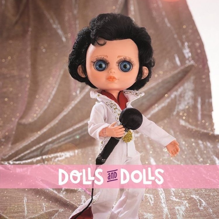 Bambola Berjuan 35 cm - Luxury Dolls - The Biggers articolata - Elvis
