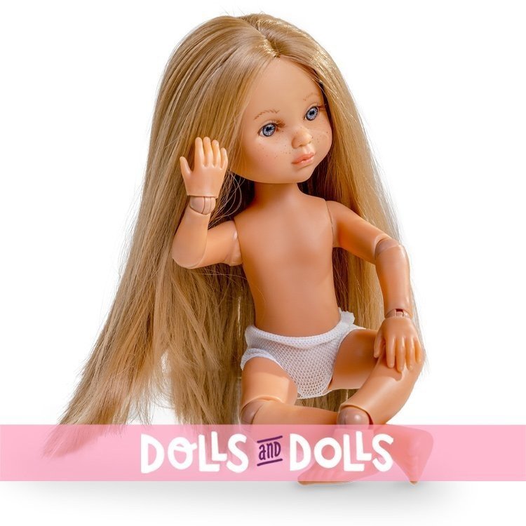 Bambola Berjuan 35 cm - Luxury Dolls - Eva articolata senza vestiti