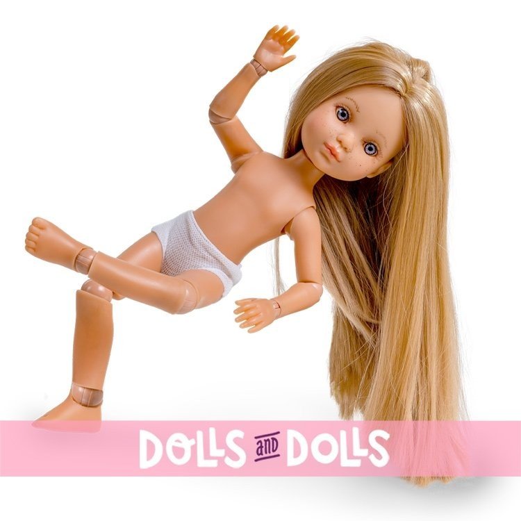 Bambola Berjuan 35 cm - Luxury Dolls - Eva articolata senza vestiti