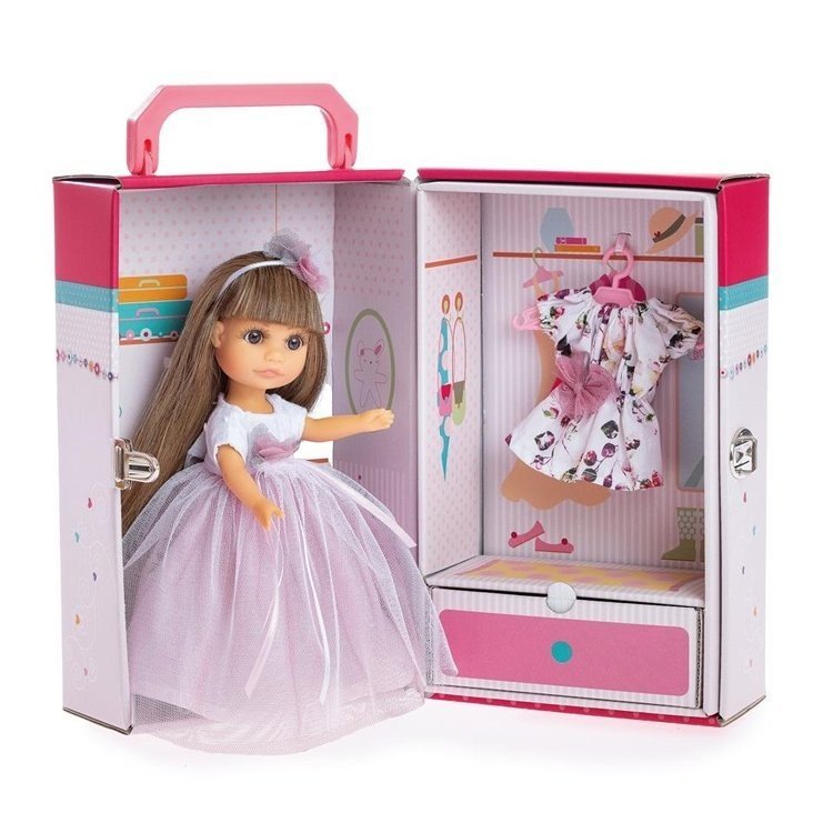 Bambola Berjuan 22 cm - Boutique bambole - Luci Comunione con tulle rosa